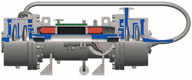 Герметичные насосы БЭН двухсторонние