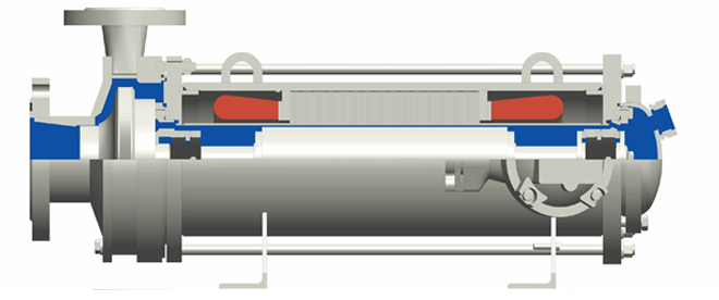 Герметичные насосы ЦГ, конструктивные исполнения 1, 4