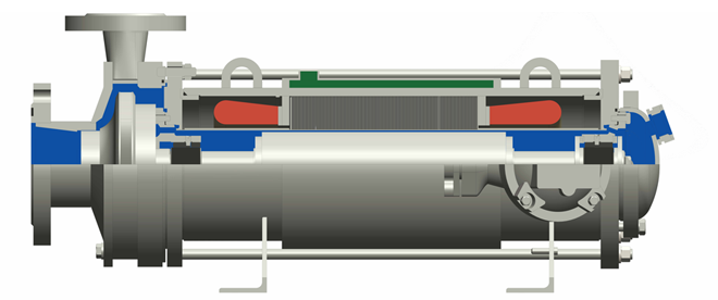 Герметичные центробежные электронасосы ЦГ, конструктивные исполнения 2, 5
