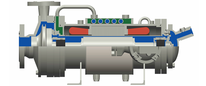 Герметичные центробежные насосы ЦГ, конструктивные исполнения 3, 6